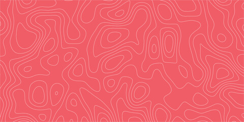 Abstract seamless background with contour-inspired terrain lines and organic shapes

