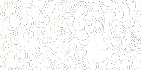 Organic abstract pattern inspired by terrain lines and elevation map contours


