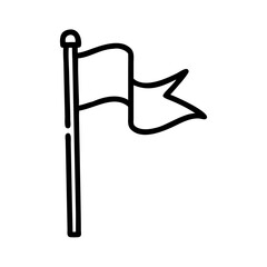 Fototapeta premium flag flat vector