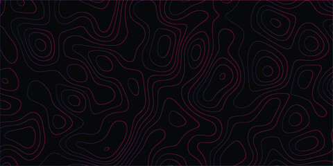 Abstract elevation line art with terrain-inspired seamless flowing curves


