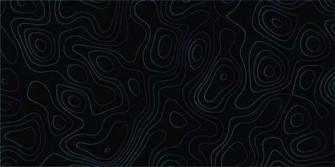 Abstract elevation line art with terrain-inspired seamless flowing curves

