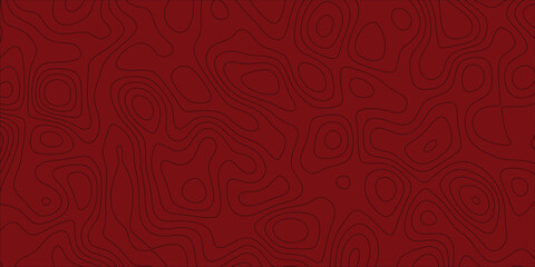 Vector contour design forming an abstract terrain map with smooth curves

