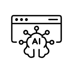 ai-website flat vector