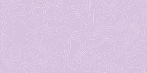 Seamless contour texture with topographic flow lines in artistic representation

