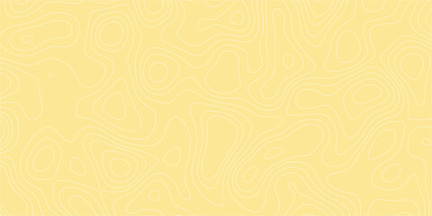 Seamless contour texture with topographic flow lines in artistic representation

