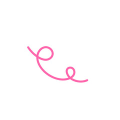 Fototapeta premium Random Scribbble Line