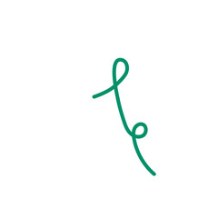 Fototapeta premium Random Scribbble Line