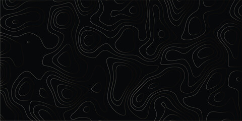 Hand-drawn contour-inspired pattern for use in abstract backgrounds and textures

