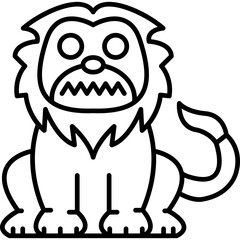 Lion Disgusted Icon