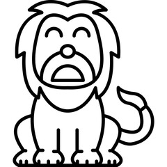 Lion Angry Icon