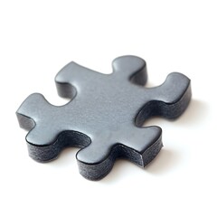 Obraz premium Single Puzzle Piece Standing Alone Missing Part