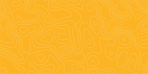 Modern topography-style abstract background with elevation contours   © ShadOw
