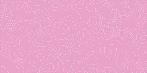 Fototapeta premium Abstract elevation line pattern forming a wavy and seamless terrain effect