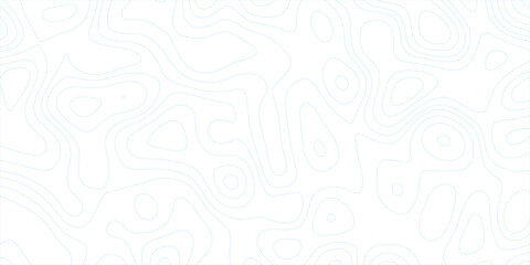 Topography line pattern with smooth flowing abstract contours in design

