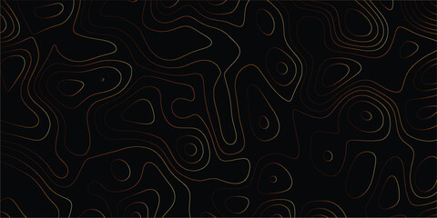 Wavy contour lines forming abstract elevation-style pattern in modern layout

