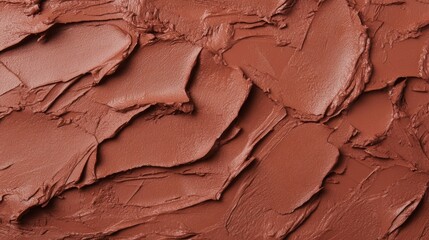 Fototapeta premium Exploring the rich texture of handcrafted terracotta clay in an earthy studio setting