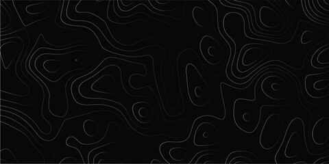 Wavy contour lines forming abstract elevation-style pattern in modern layout


