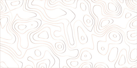 Abstract elevation-inspired design with smooth flowing contour lines

