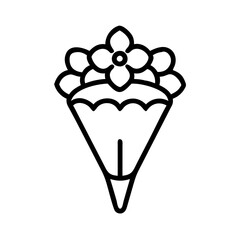 flower-bouquet flat vector