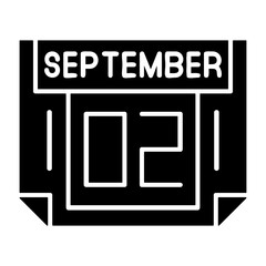 2  September Solid Style Icon