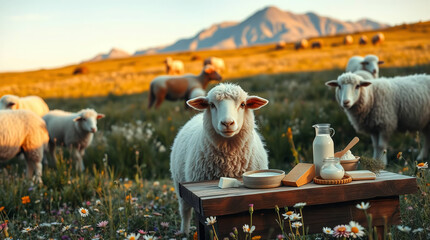 sheep in pasture
