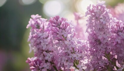 Obraz premium ラベンダーの花の風景、フォトジェニックで美しい花