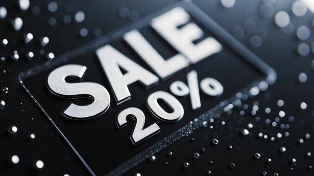 Enjoy a special sale featuring a 20 percent discount on a variety of merchandise at a local retail store this weekend. Don't miss out on this limited-time offer to save money