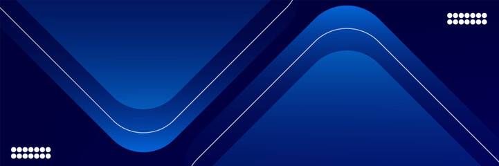 Abstract blue geometric background. Dynamic shapes composition. Eps10 vector