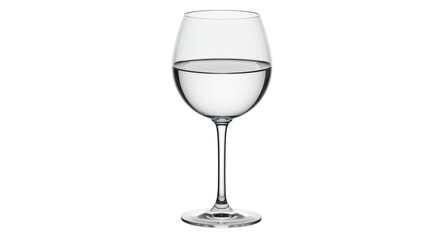 Isolated Glass of Water