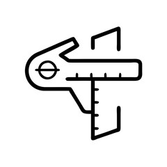 measuring flat vector
