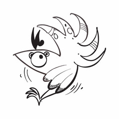 abstract animal vector