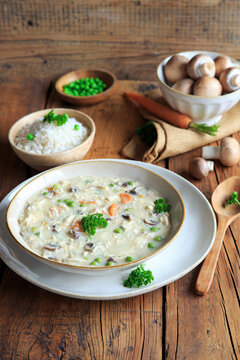 H&uuml;hnerfrikassee nach Mamas Art