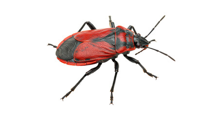 Isolated Red and Black Firebug Insect © Florin