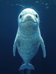 Majestic Manatee: An Underwater Encounter