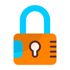 Lock Flat Icon