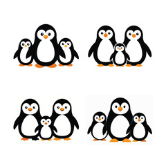 set of penguins