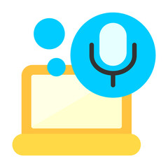 Microphone Flat Icon