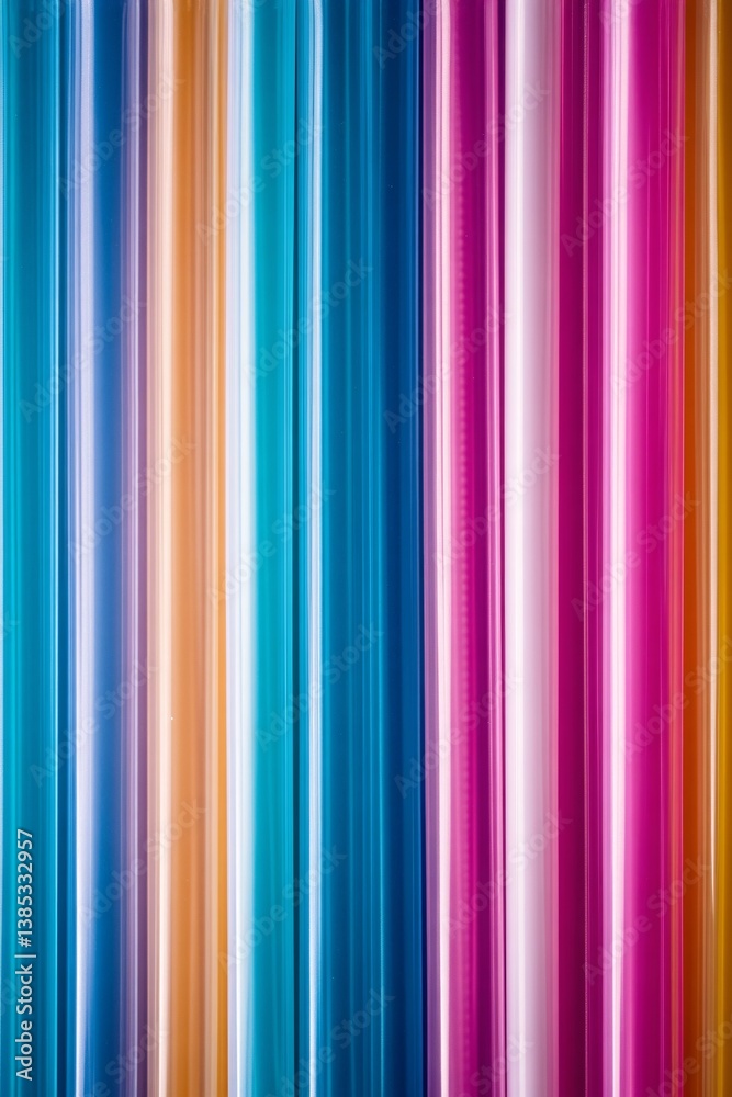 Poster Abstract background forming colorful vertical stripes with a smooth texture