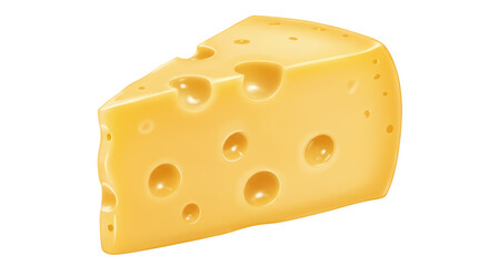 Isolated Swiss Cheese Wedge with Holes