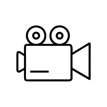 video-camera flat vector