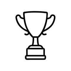 hockey-trophy flat vector