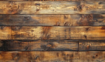 Wood plank brown texture background surface with old natural pattern. Barn wooden wall antique cracking furniture weathered rustic vintage peeling wallpaper. Summer organic decoration with