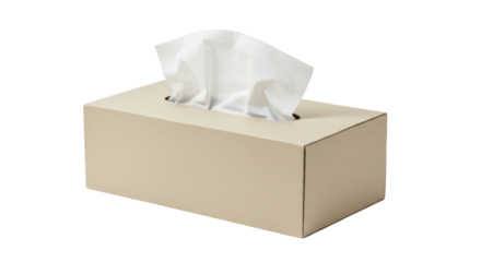 Isolated Tissue Box