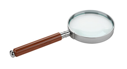 Fototapeta premium Isolated Magnifying Glass