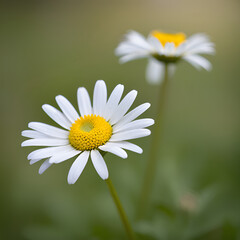 Fototapeta premium white daisy