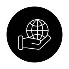 Hands Holding a Globe