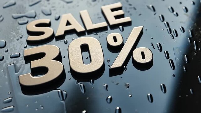 Customers discover an exciting opportunity to save 30 percent on selected items. This exclusive sale invites shoppers to explore a variety of choices available