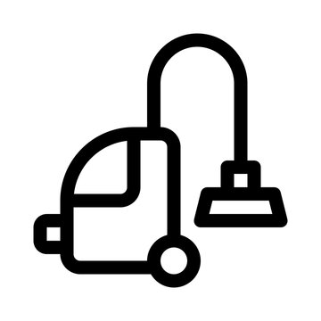 recommend clip art: vacuum cleaner line icon