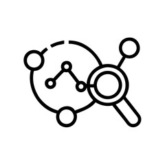 analytics flat vector