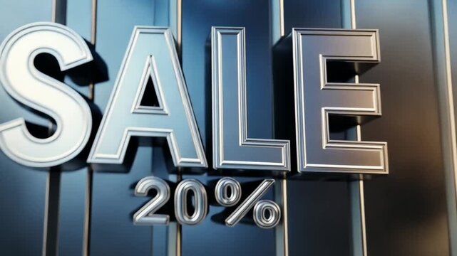 Shoppers enjoy a significant 20 percent discount on selected products at a local store. The sale attracts many customers eager to find deals and save money this weekend
